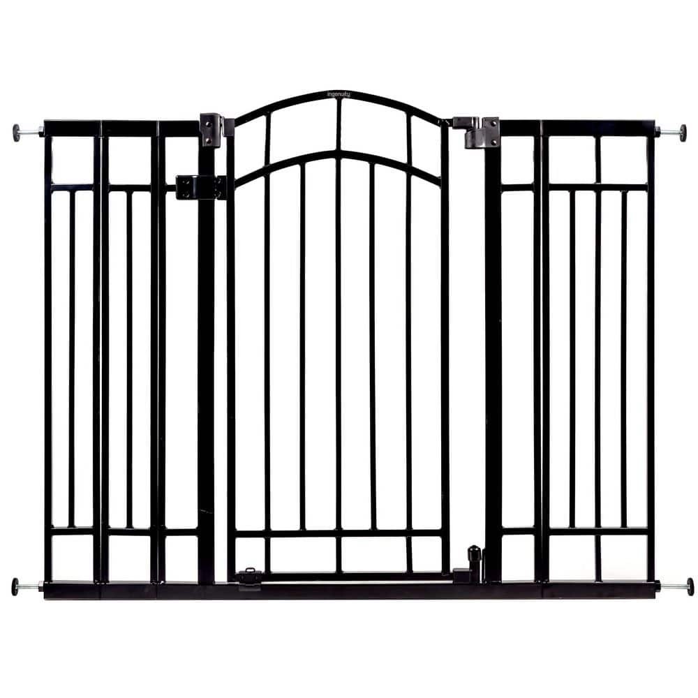 The Doorway 48W Series Pet and Baby Gate, Pressure or Hardware Mounted Auto Close Door Black, 36 in. Tall price history on PriceWatchPro