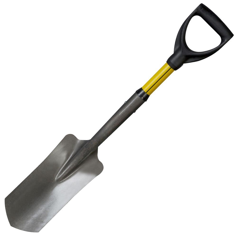 20 in. Classic Fiberglass Handle and Non-Slip D-Grip with Heavy-Duty 14-Gauge Hollow Back Steel Blade Shovel price history on PriceWatchPro