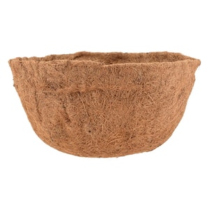 14 in. Coconut Replacement Liner for Hanging Baskets