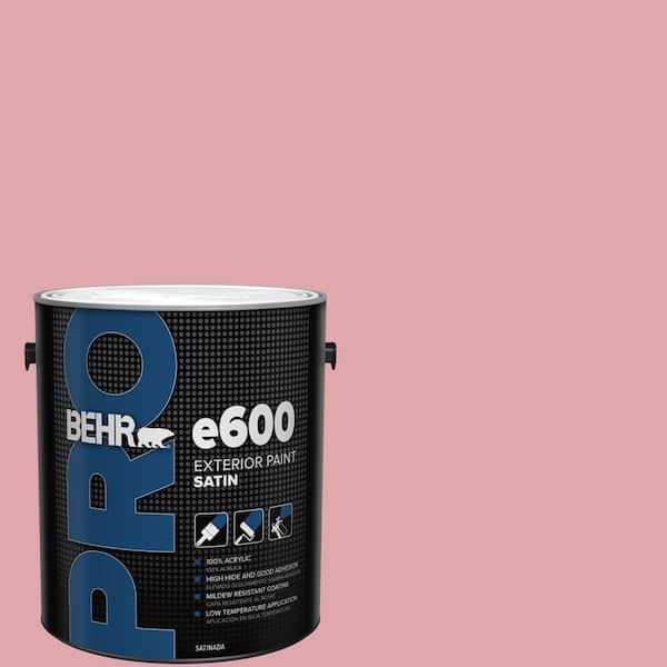 1 gal. #M150-3 Apple Blossom Satin Exterior Paint