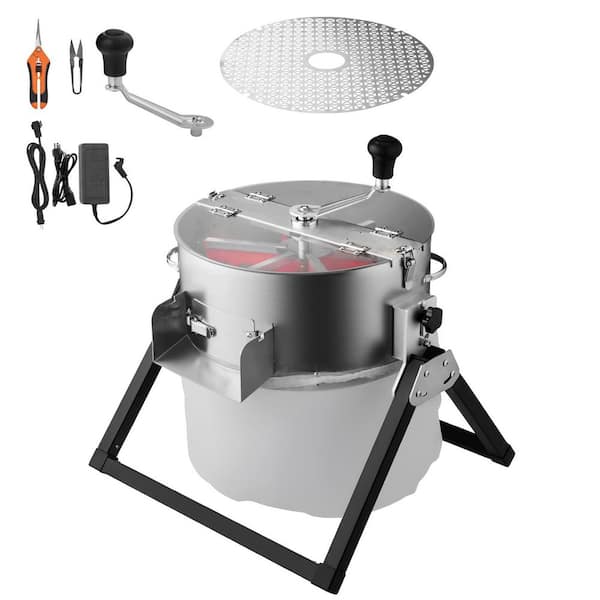 Electric Bud Leaf Trimmer, 2-in-1 Manual and Electric Operation, 16 in. Trimmer with Stainless Steel Blades