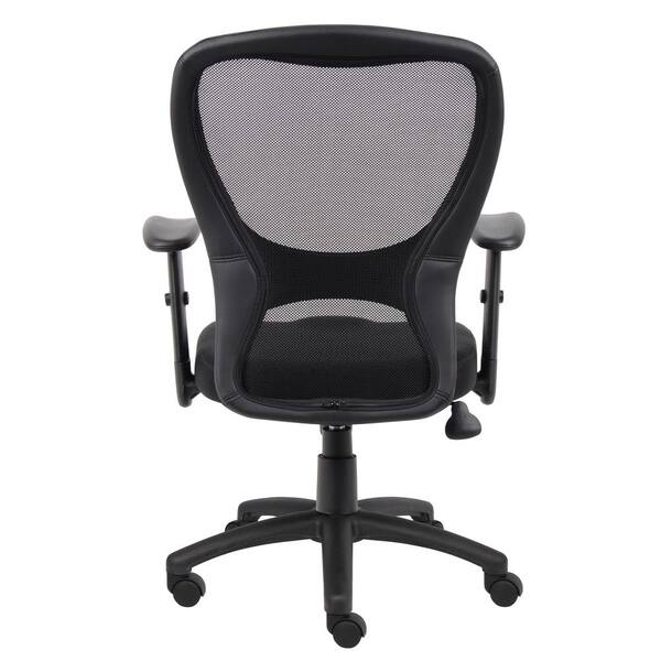 Mesh Back Task Chair Black - Boss Office Products