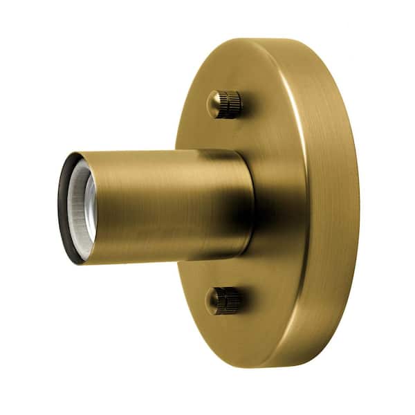 Ledpax Technology LEDPAX Prescott Antique Brass Cylinder Ceiling Light - Steel