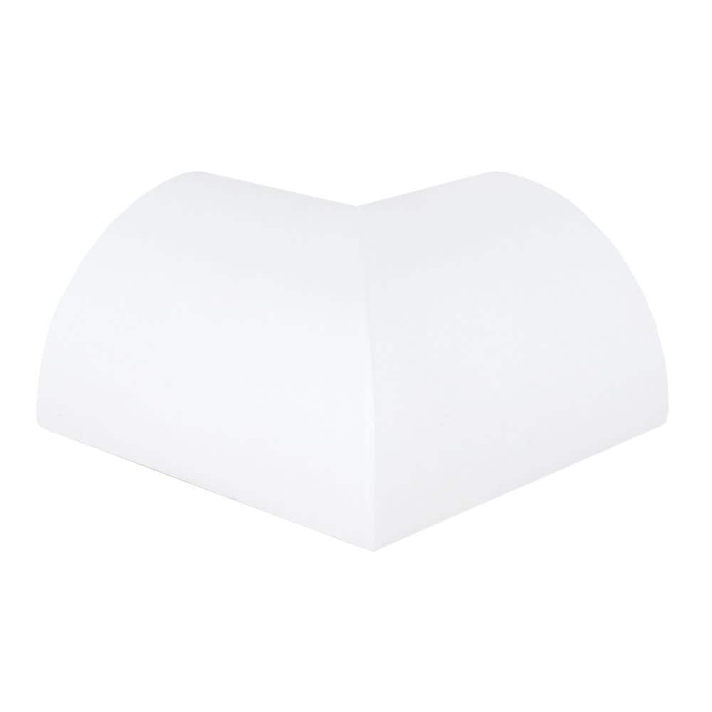 Commercial Electric 1/4 Round Channel Outside 90-Degree Elbow