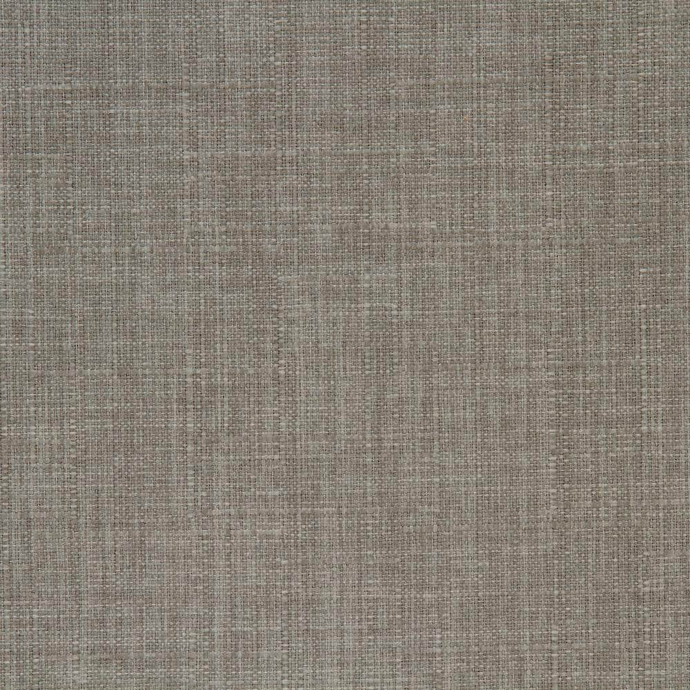 Taupe Upholstered Accent Chair with Nailhead Trim