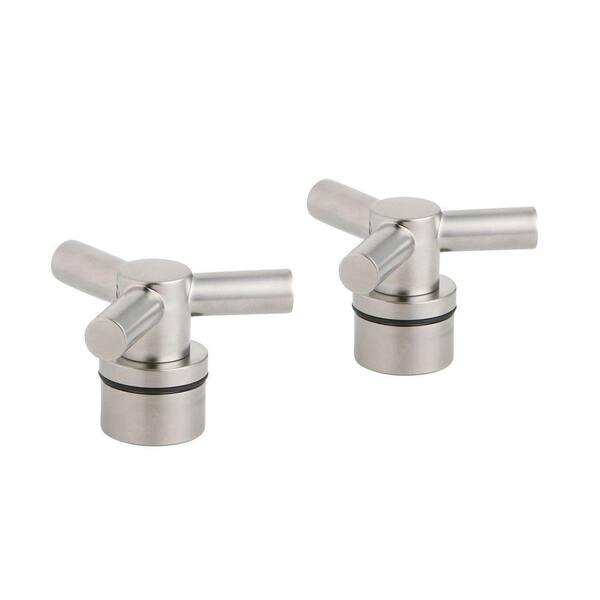 GROHE Atrio Handles in Brushed Nickel