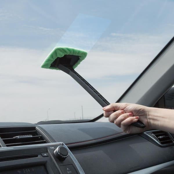 New Car Window Cleaner Brush Kit Windshield Wiper Microfiber Brush