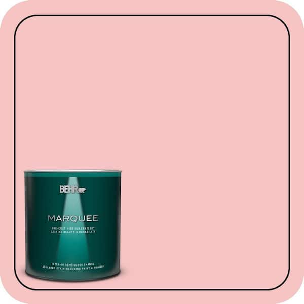 BEHR MARQUEE 1 qt. #140C-2 My Fair Lady Semi-Gloss Enamel Interior Paint & Primer