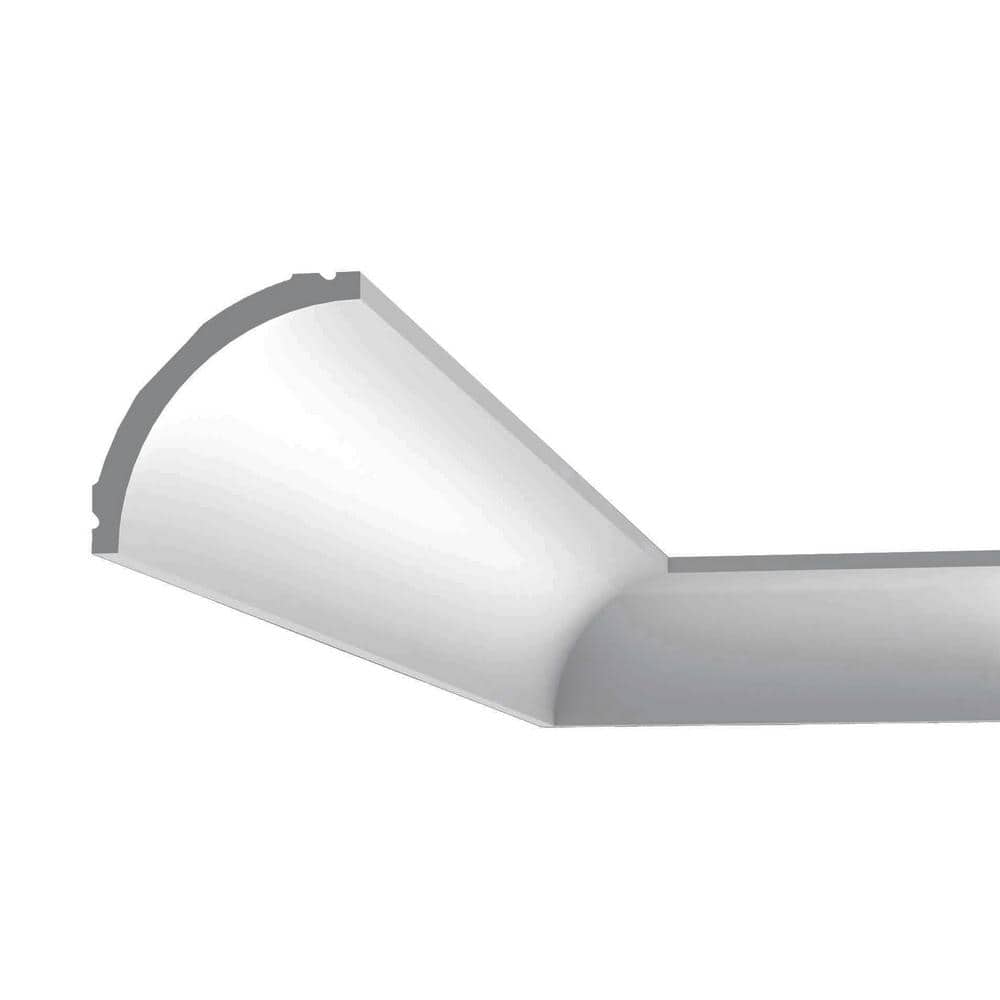 Primed White Polyurethane Crown Moulding Set of 3