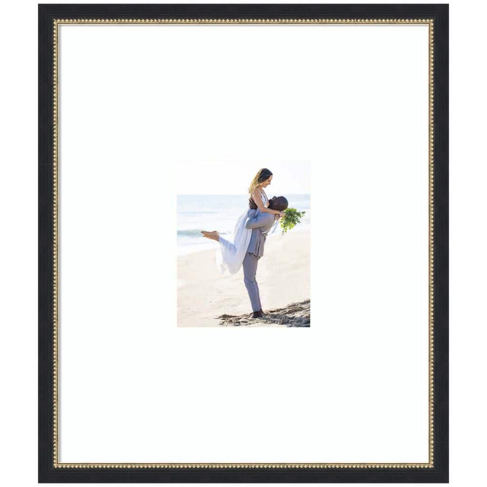 Belmont 22x26 matted to 8x10 Black Wood Picture Frame price history on PriceWatchPro