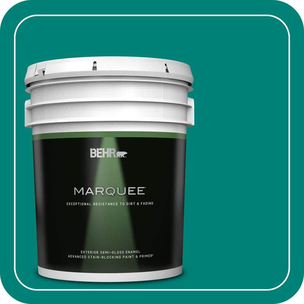 5 gal. Home Decorators Collection #HDC-WR14-9 Green Garlands Semi-Gloss Enamel Exterior Paint & Primer price history on PriceWatchPro