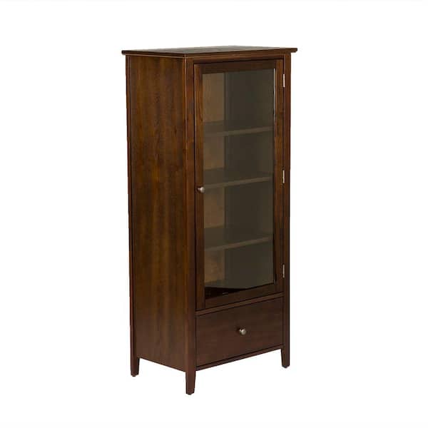 Unbranded Fairmont 500-Disc Capacity Media Storage Tower in Espresso