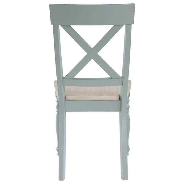 Steve Silver Darcy Green Wood Side Chair Set of 2 DAR500ES - The