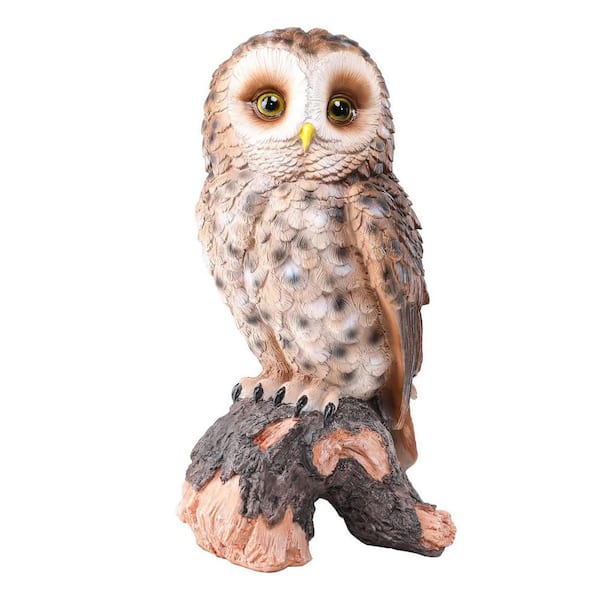 Outdoor Resin Owl Garden Statues L0CSVLN3XT - The Home Depot