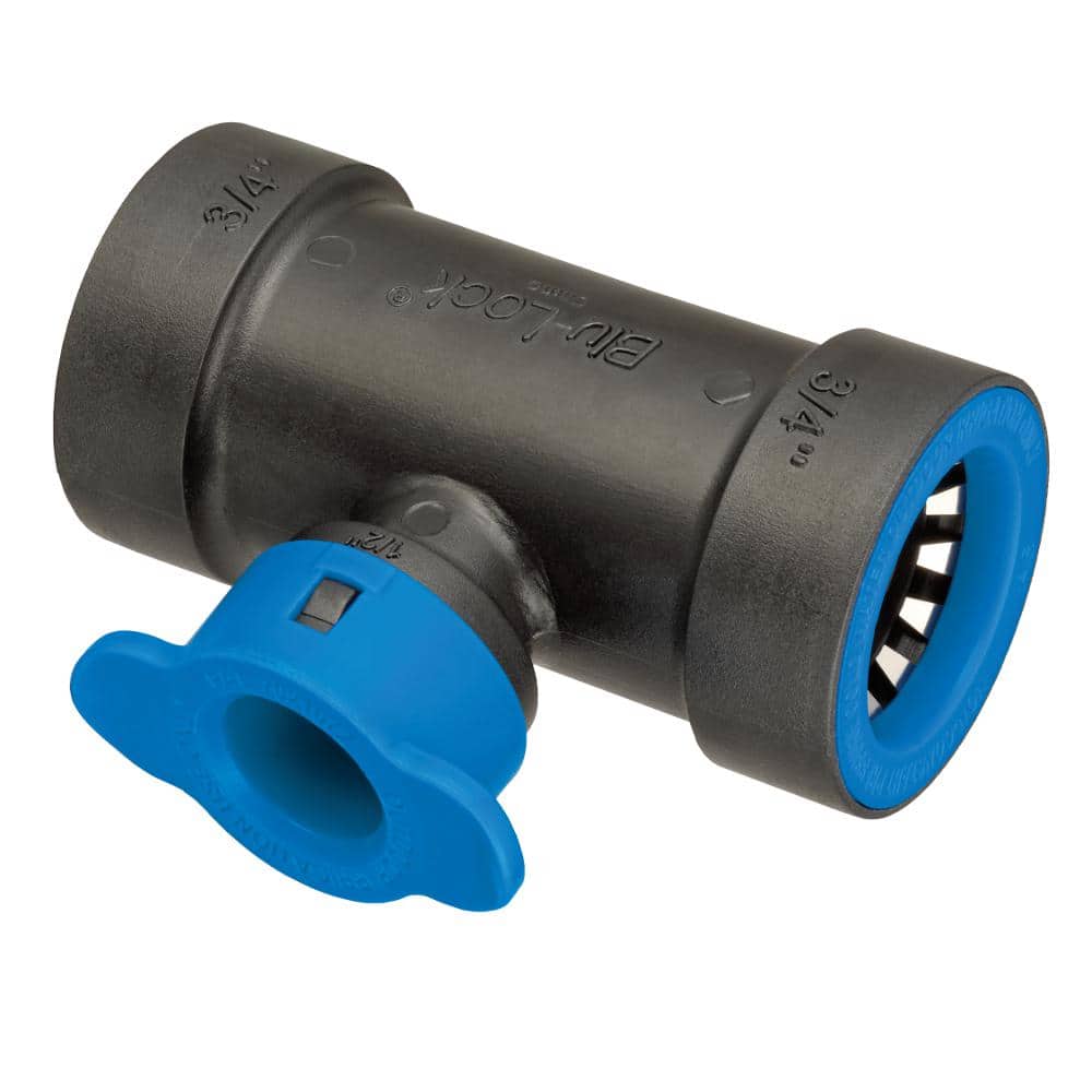 3/4 in. x 3/4 in. x 1/2 in. Blu-Lock 3X Tee price history on PriceWatchPro