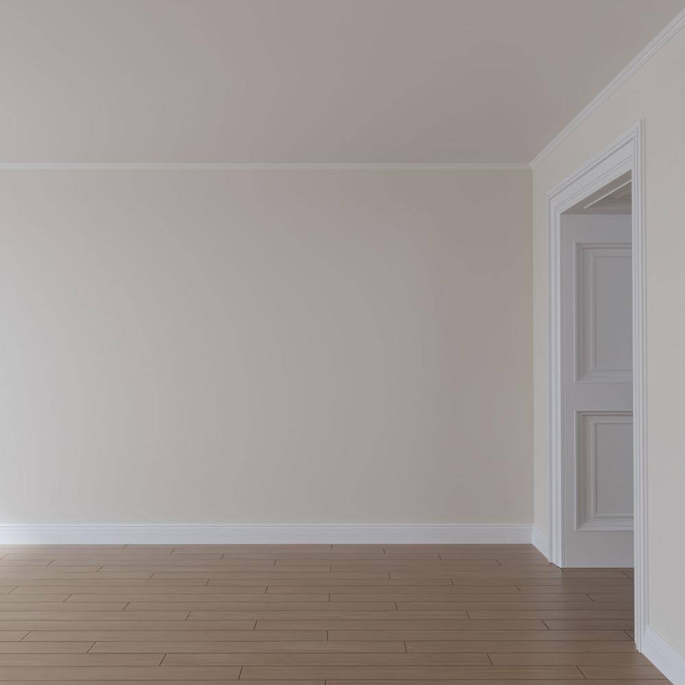 Salem White Polyurethane Crown Moulding 94.5" Length