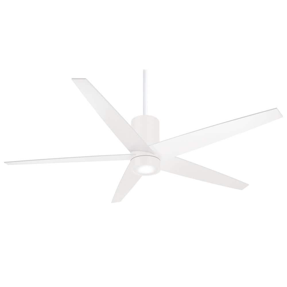 MINKA-AIRE Symbio 56 in. Integrated LED Indoor Flat White