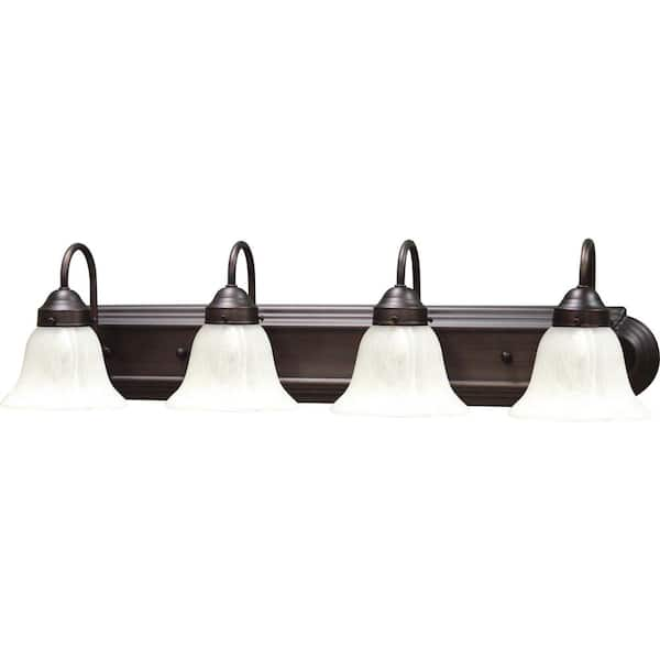 bronze bathroom light fixtures home depot