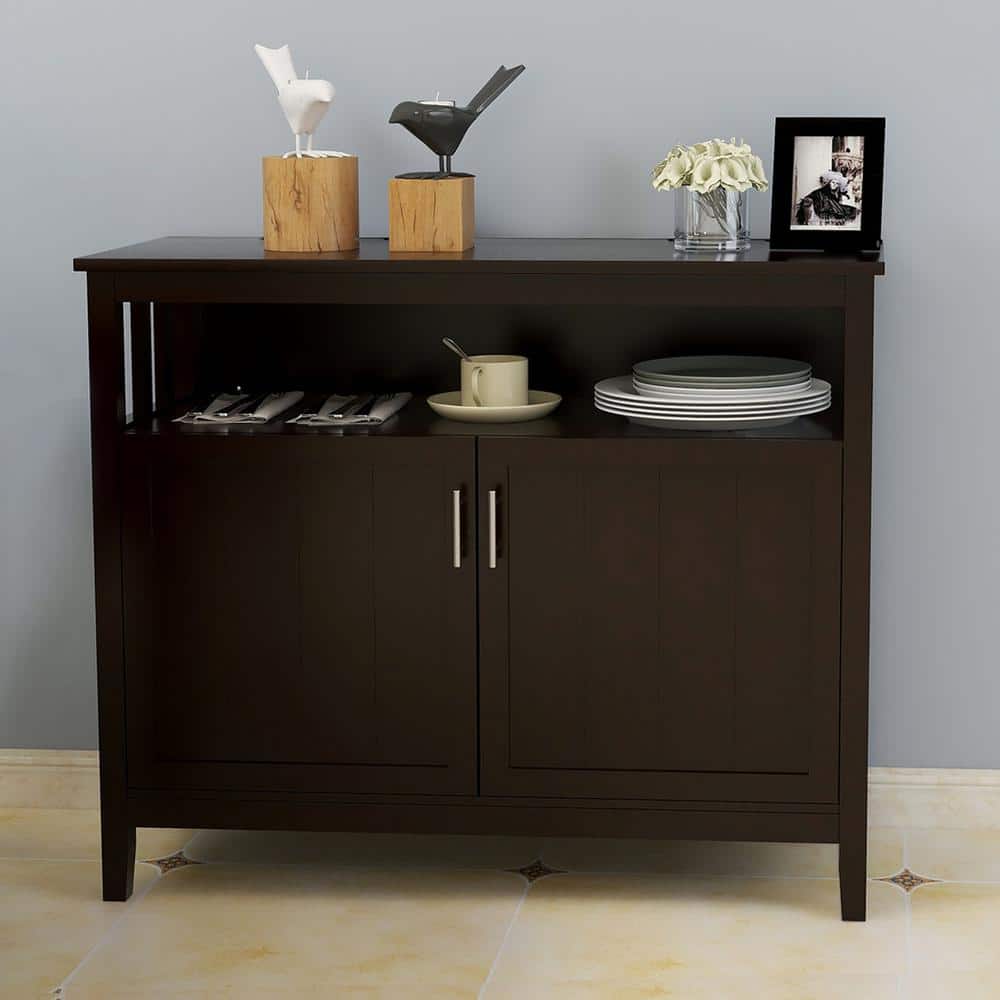 39.96-in W x 15.75-in D x 34.06-in H in Brown Assemble Upper Diagonal Kitch