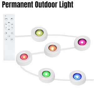 108-Light Indoor/Outdoor 150 ft.Plug-in Integrated LED Muti-Color Changing Novelty Permanent LED String Light