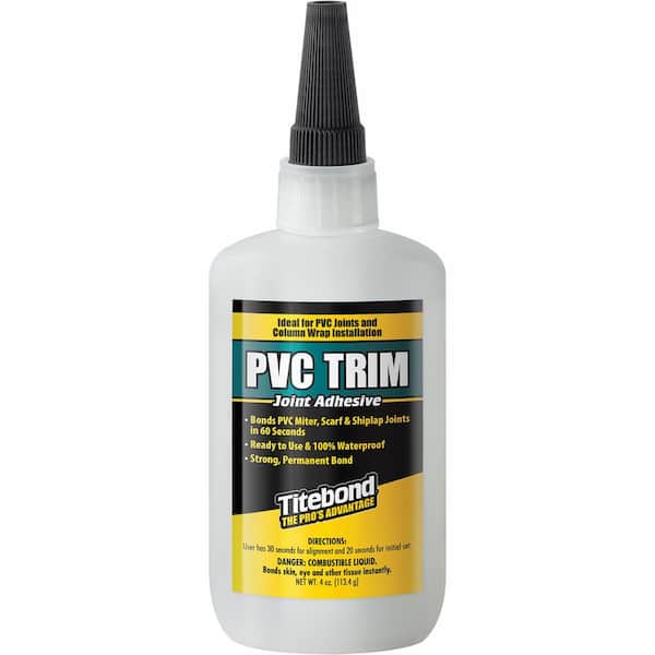 Titebond 4 oz. PVC Trim Joint Adhesive (10-Pack)
