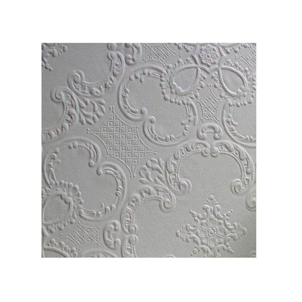 UPC 091212027503 product image for Alfred Paintable Supaglypta Vinyl Non-Pasted Wallpaper Roll (Covers 56.4 Sq. Ft. | upcitemdb.com