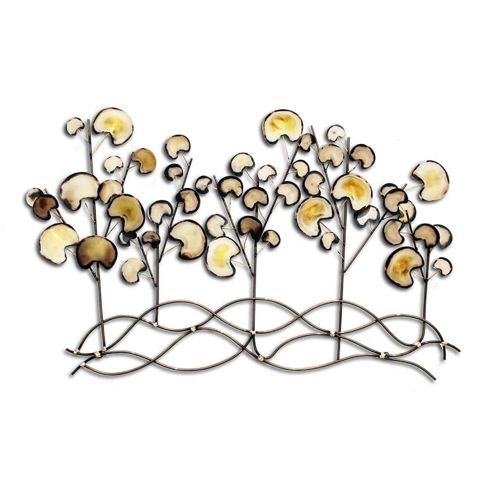 Peterson Artwares Handmade Taiga Metal Wall Art TY5128 - The Home Depot