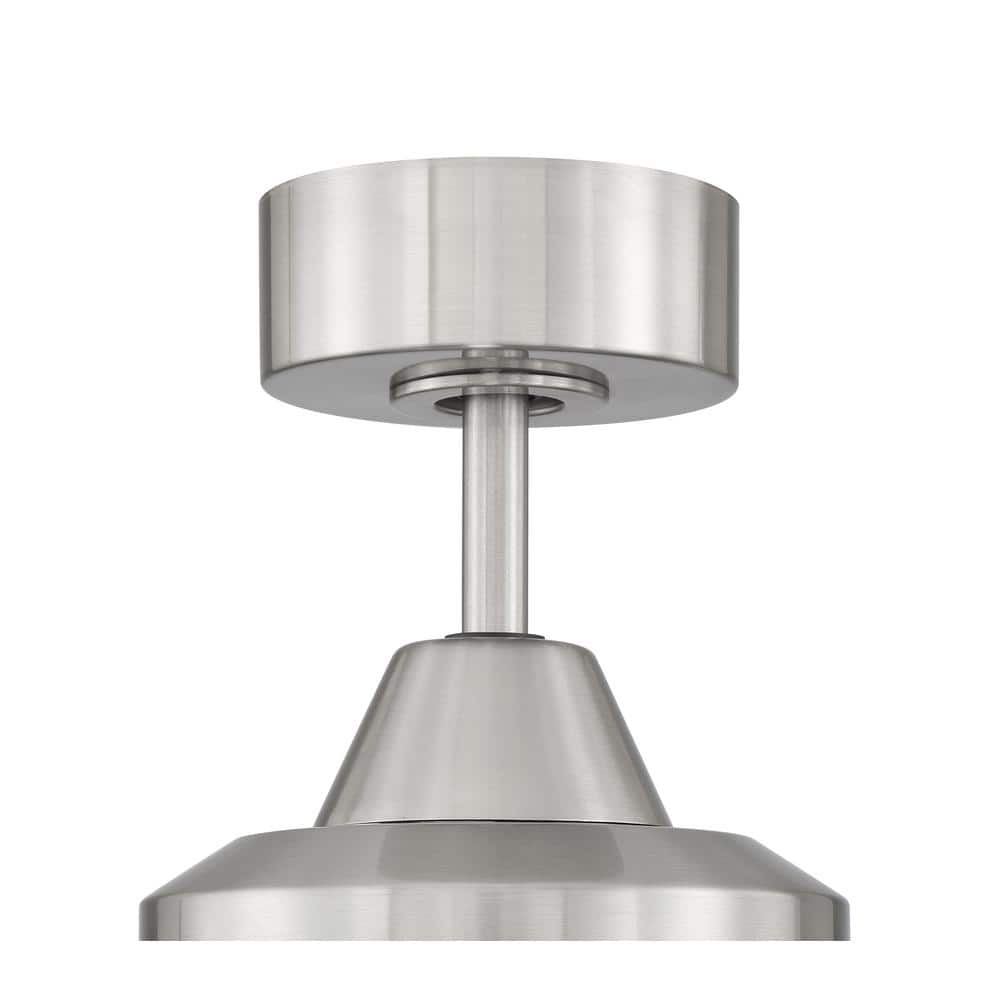 Champion 60" Brushed Nickel Ceiling Fan with LED Light and Remote