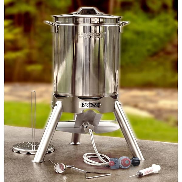14-qt Stainless Fry Pot by Bayou Classic