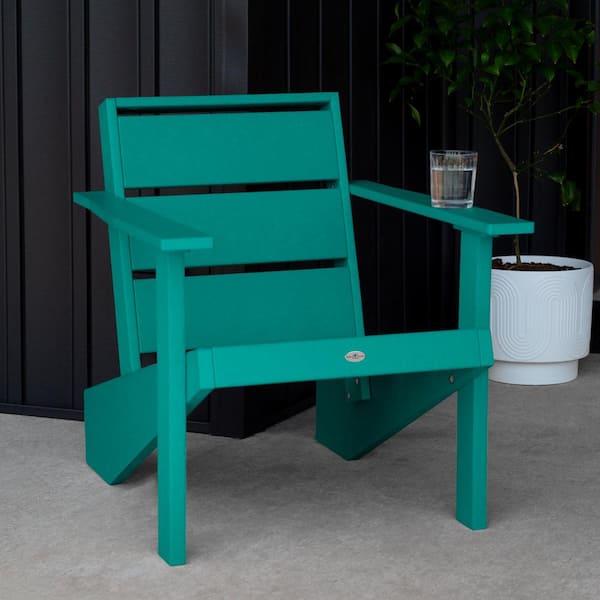 Highwood Haven Modern Seaglass Blue Adirondack Chair Set of 1