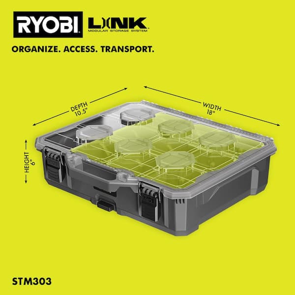 The Original Pink Box 39-Compartment Plastic Small Parts Organizer in the  Small Parts Organizers department at