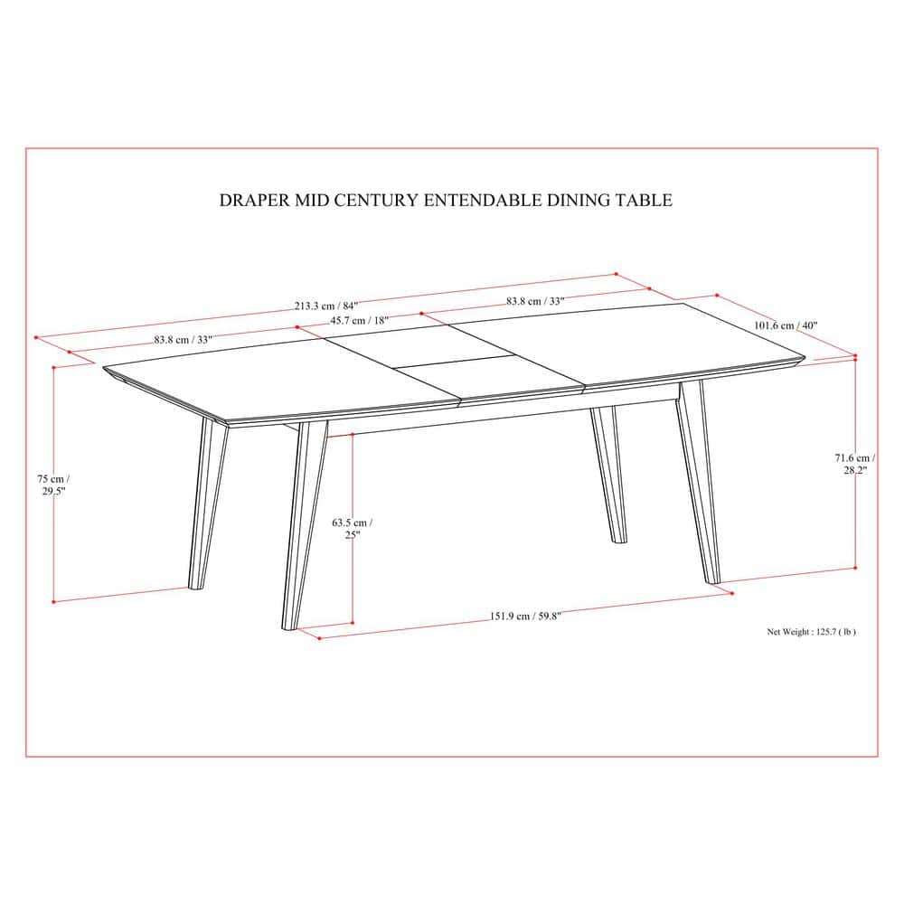 Walnut Mid-Century Modern Extendable Dining Table for Eight