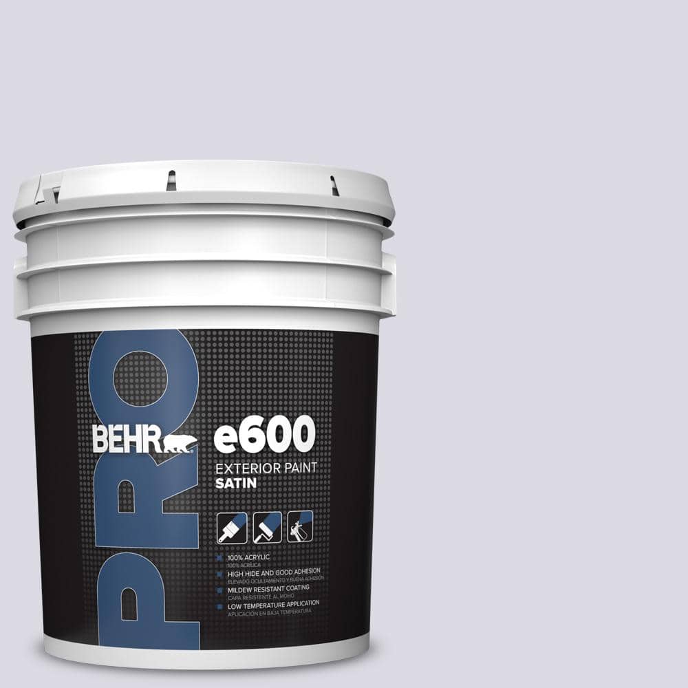 5 gal. #S570-1 Misty Lavender Satin Exterior Paint price history on PriceWatchPro