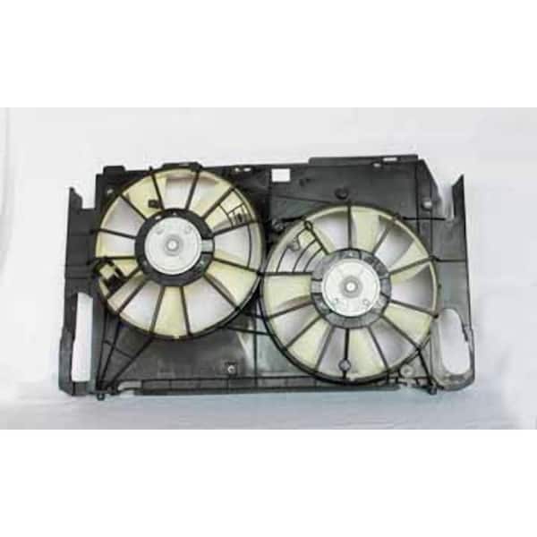 TYC Dual Radiator and Condenser Fan Assembly 2006-2008 Toyota RAV4 2.4L