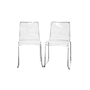 Lino Clear Acrylic Dining Chairs (Set of 2)