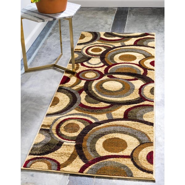 Barista Kona Beige 2' 2 x 6' 0 Runner Rug