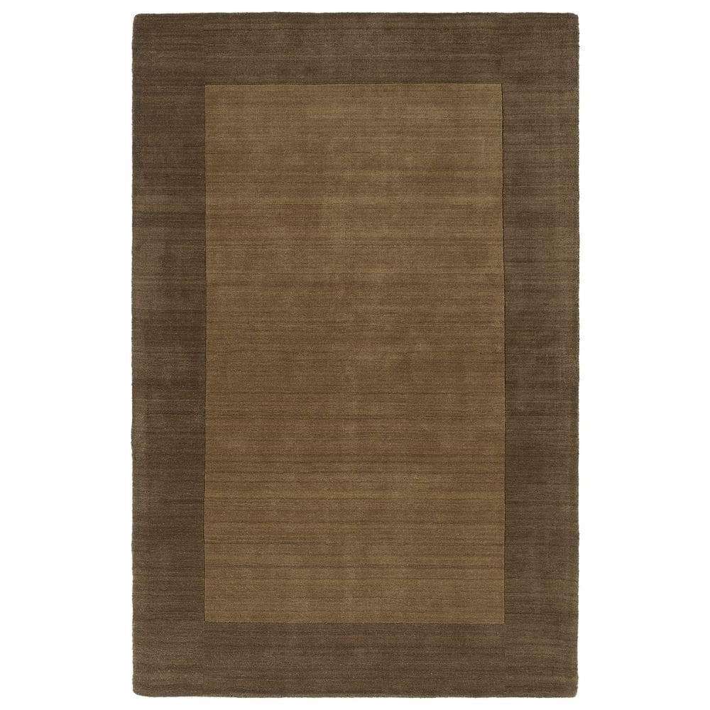 Kaleen Regency Chocolate 4 ft. x 5 ft. Area Rug, Brown Renovate your living room with the fun Kaleen 4 ft. x 5 ft. Area Rug. Designed with black elements, this tufted rug will tone down your decor. It has a 100% wool design, allowing it to tolerate high foot-traffic areas with heavy use. With materials known to have low VOC emissions, it is a safer option for your home. Color: Chocolate.