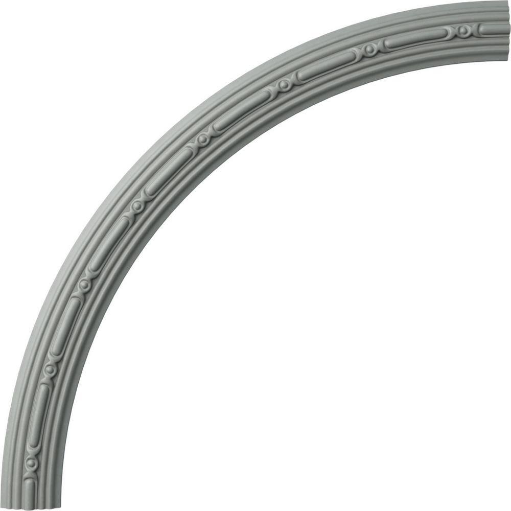 Ekena Millwork 40 3/8"OD x 35 1/2"ID x 2 1/2"W x 3/4"P Medea Ceiling Ring (1/4 of complete circle)