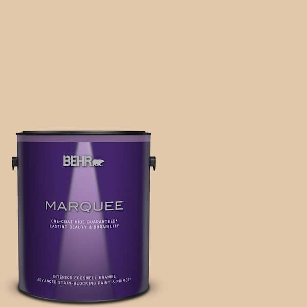 BEHR MARQUEE 1 gal. #MQ2-08 Irish Cream One-Coat Hide Eggshell Enamel Interior Paint & Primer