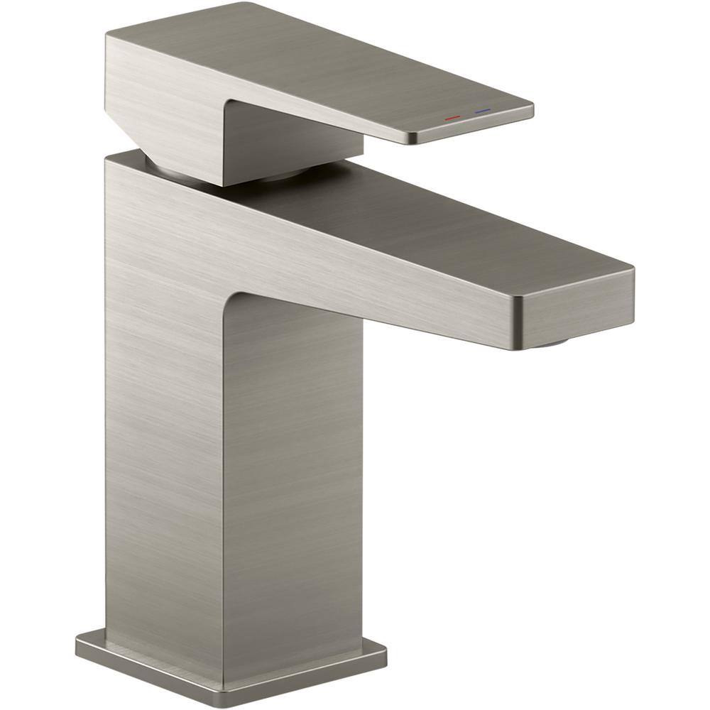 KOHLER Honesty Single Handle Single Hole Bathroom Faucet in Brushed ...