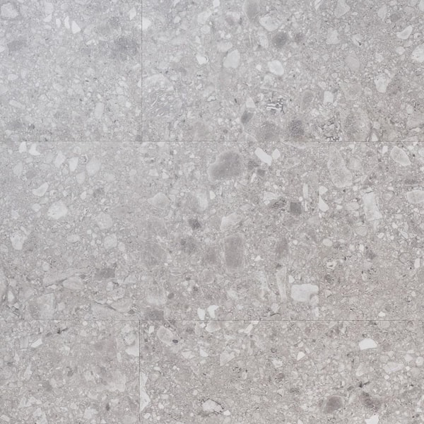 Rizzo 28 MIL. Earth 12 in. x 24 in. Glue Down Waterproof Matte Luxury Vinyl Flooring Tile (31.96 Sq. Ft. / Case)