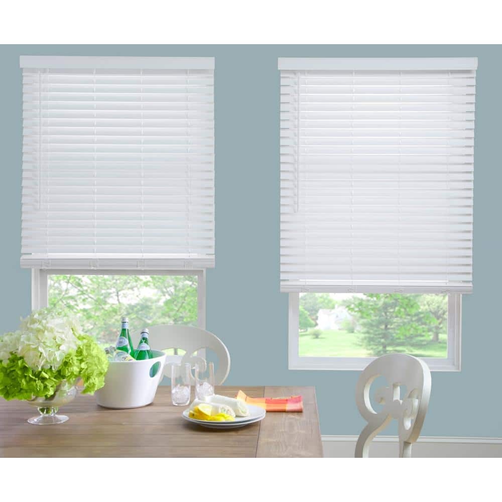 Classic 2 in. Room Darkening Cordless Faux Wood Blinds for Windows, Custom price history on PriceWatchPro