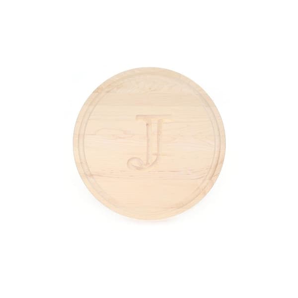 BigWood Boards Round Maple Cheese Board J