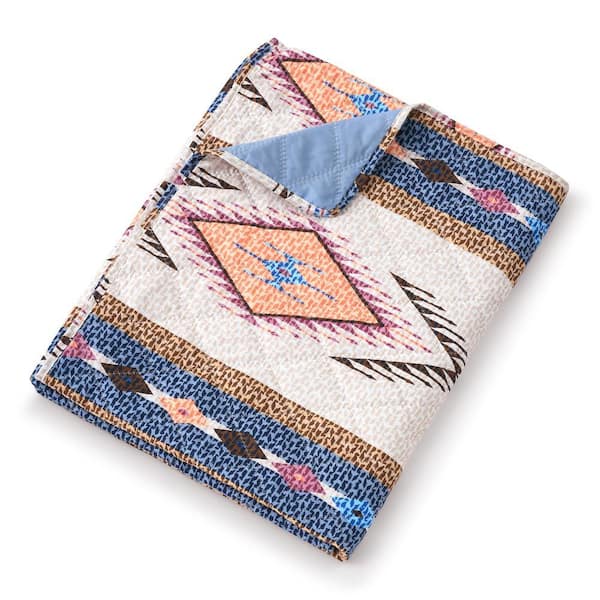 Cheyenne Spirit Southwest 50 in. x 60 in. Cotton Rich Throw Blanket