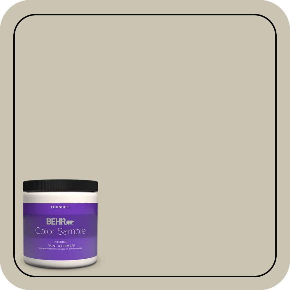 8 oz. #MQ6-59 Still Moment Eggshell Enamel Interior Paint & Primer Color Sample price history on PriceWatchPro