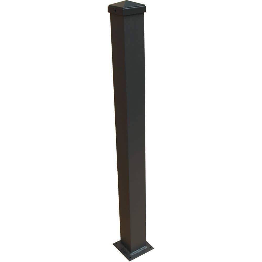 3 in. x 3 in. x 38 in. Bronze Aluminum Post with Welded Base price history on PriceWatchPro