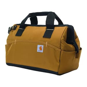 16 in. 17-Pocket Midweight Tool Bag Brown OS