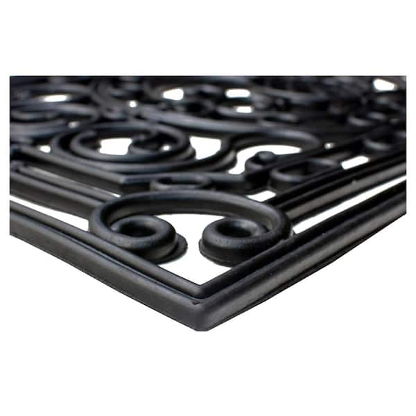 Pineapple Heritage 30 in. x 48 in. Rubber Door Mat
