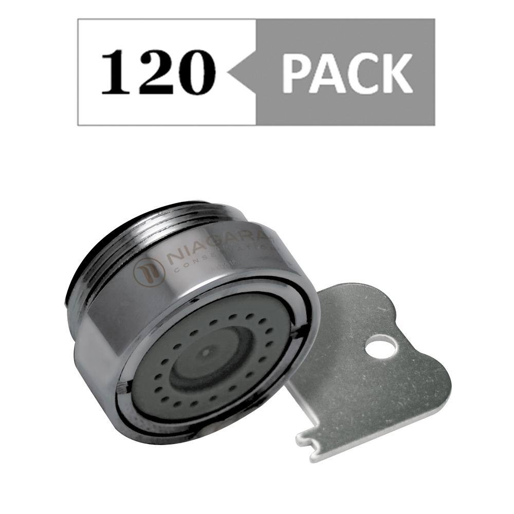 Niagara Conservation 0.5 GPM Male Thread Tamperproof Needle Spray