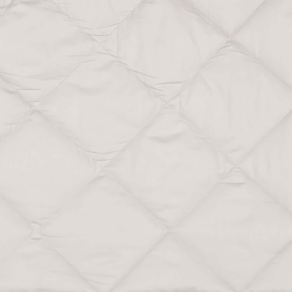 Twin Ivory Cotton Down Alternative Blanket with Antimicrobial Protection